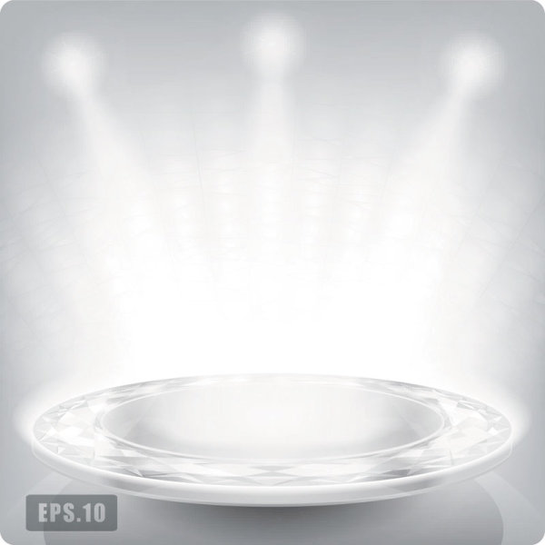 Business Booth Lighting effects vector background 05 lighting effects business booth   