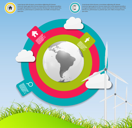 Cloud tech concept template vector 05 template vector template tech concept cloud   