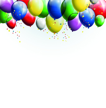 Festival Balloons background set 03 balloons balloon background   