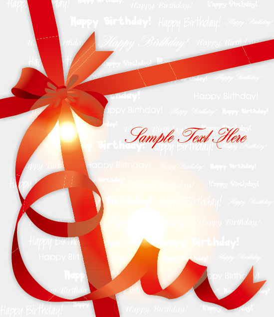 red ribbons Gift cover background vector ribbons red gift cover   