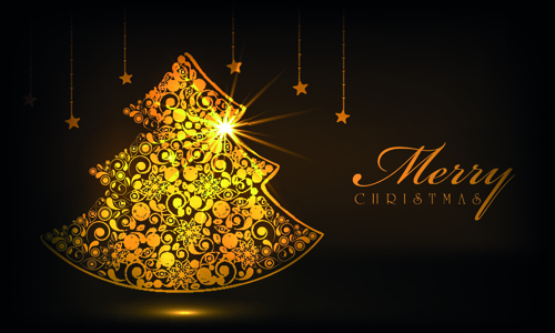 Luxyry golden 2015 Christmas baubles vector background 04 golden christmas baubles background 2015   