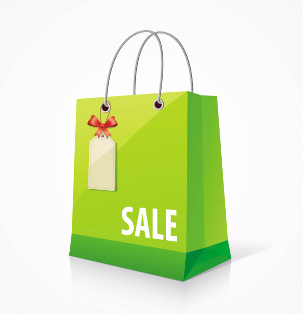 Color Paper Shopping bags design vector 05 shopping paper color bags   