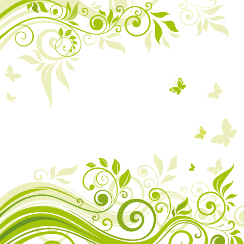 Elements of floral backgrounds vector illustration 02 vector illustration illustration floral background floral elements element   