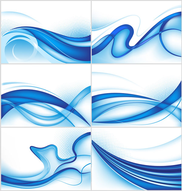 dynamic lines background vector material 95405 wavy lines reticulate dynamic lines curves background   