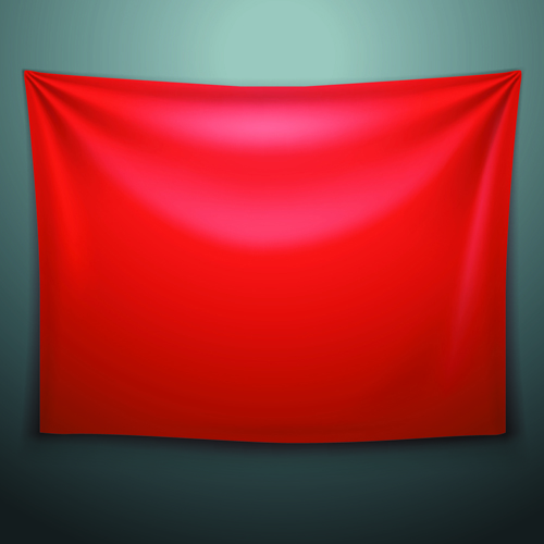 Textile on the wall banner vector 03 Textile banners banner   