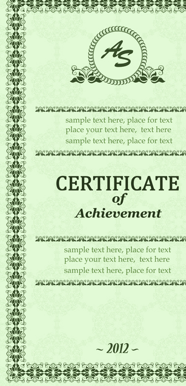 Vector Templates of certificates design set 08 templates template certificates certificate   