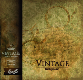 Vintage and retro backgrounds design vector 02 vintage Retro font backgrounds background   