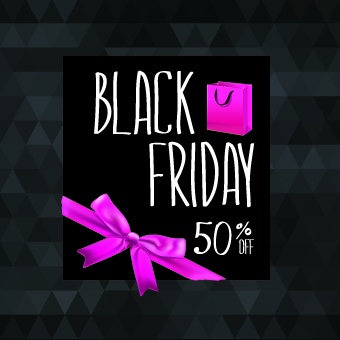 Set of black friday sale elements vector 04 sale friday elements element black   