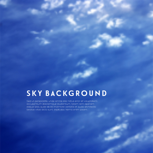Sky with cloud blue background vector 03 sky cloud blue background background   