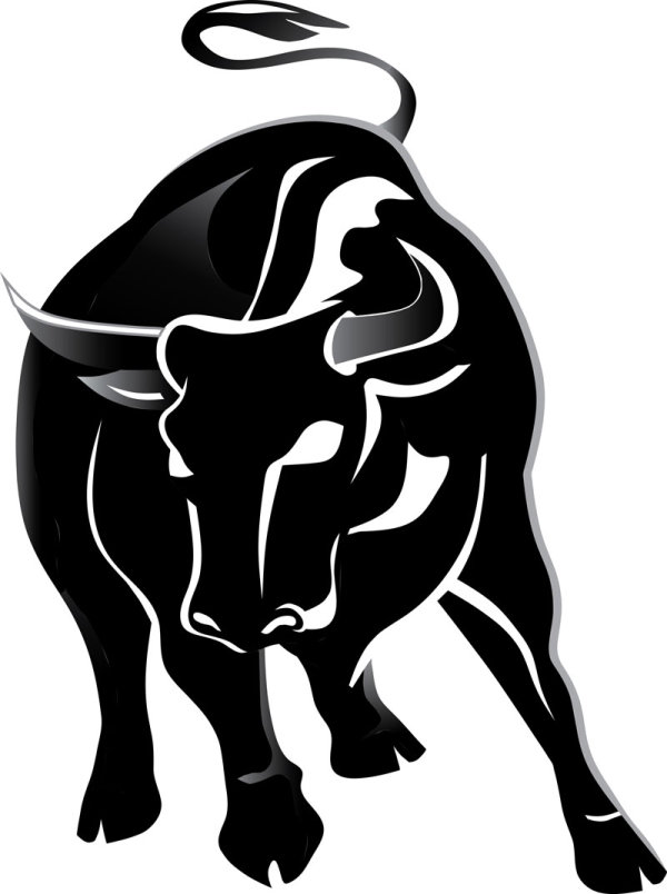 Set of angry bulls design vector 04 bulls angry bulls angry   