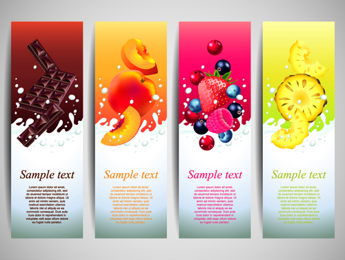 Summer drinks advertising banner vector 01 summer drinks summer drink summer banner advertising   