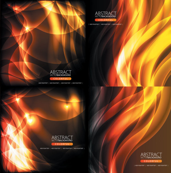 Flame background vector flame fantasy dynamic lines background   