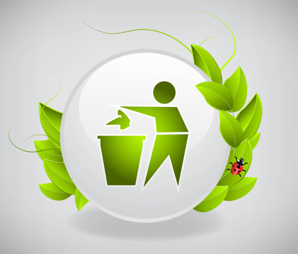 green environmental protection vector icon 05 protection green environmental   
