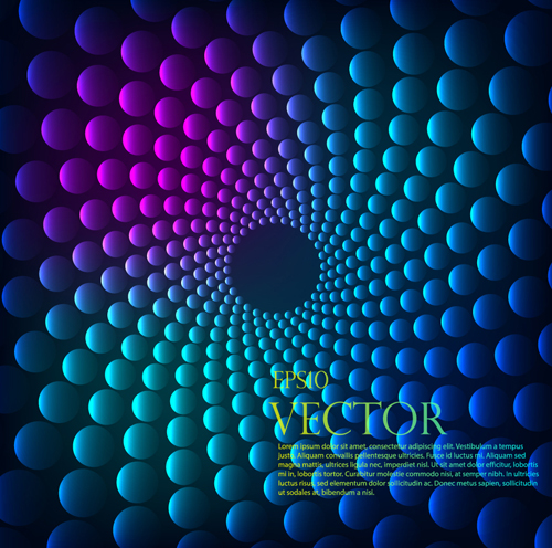 Abstract round balls background vector 01 round balls background abstract   