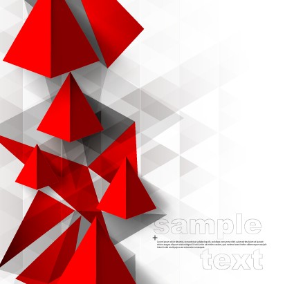 3D geometry shiny background graphic 02 shiny Geometry background   