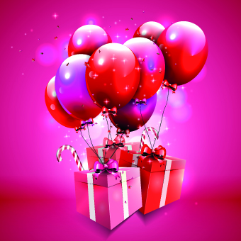 Happy birthday balloons of greeting card vector 10 happy birthday happy greeting birthday balloon   