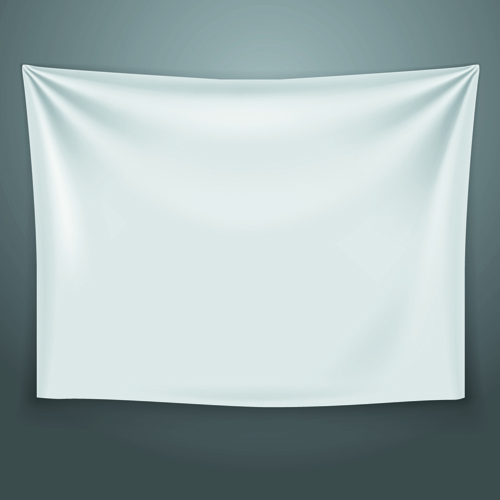 Textile on the wall banner vector 02 Textile banners banner   