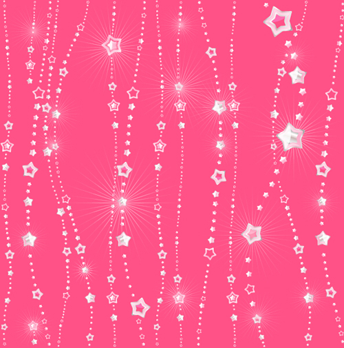 Pink background with stars decor vector stars pink decor background   