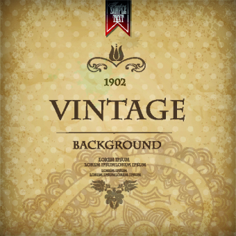 Vintage and retro backgrounds design vector 01 vintage Retro font backgrounds background   