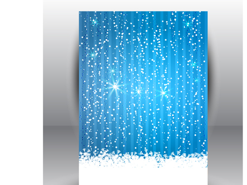 Winter Snow backgrounds art 04 vector winter snow   