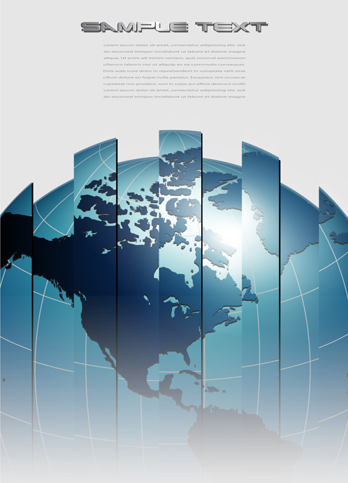 Elements of globe backgrounds art vector 02 globe elements element   