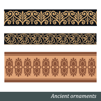Ancient Ornament pattern vector 02 pattern vector pattern patter ornament ancient   