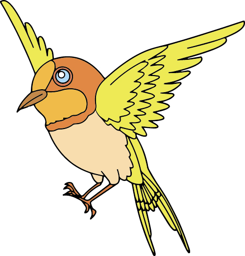 Hand drawn bird cartoon styles vector 08 hand drawn cartoon bird   