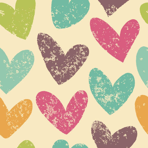 Valentines day heart seamless pattern vectors 03 valentines seamless pattern heart day   