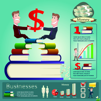 Business money infographics vector 03 money infographics infographic business   