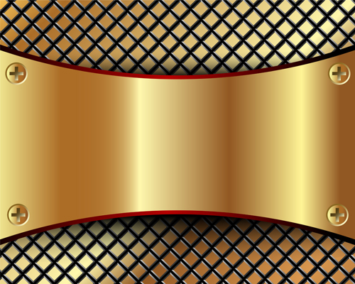 Abstract metallic golden background vector 02 metallic golden background vector abstract   