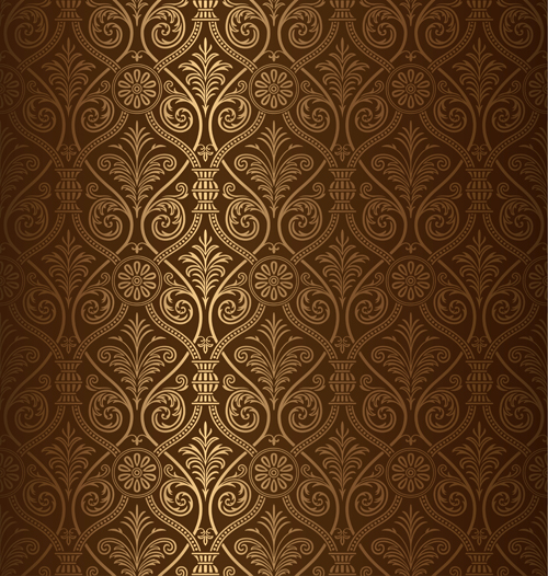 Seamless ornamental pattern vector material 05 seamless pattern ornamental   