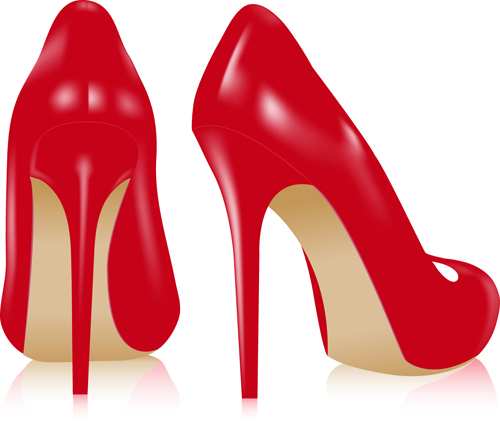 Set of Women's High 106435 womens shoes High-heeled   