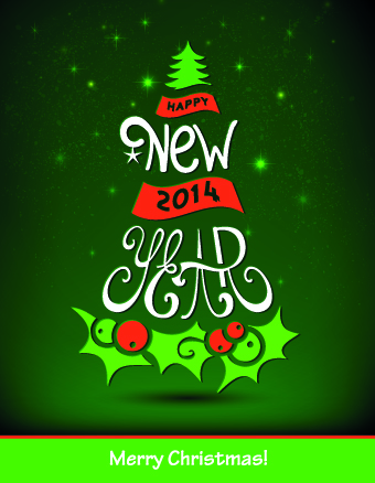 2014 Happy New Year design vector 05 new year new happy app   