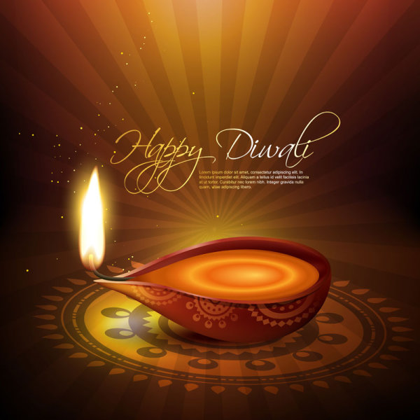 Beautiful happy diwali backgrounds vector 05 happy Diwali beautiful background   