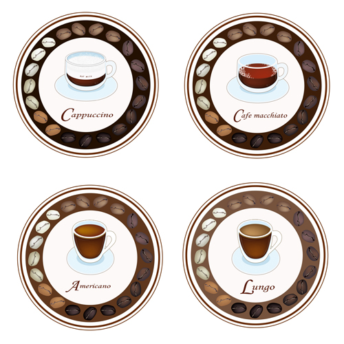 Coffee badge design vectors 02 coffee badge   