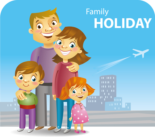 family holiday travel background 02 travel holiday family background   