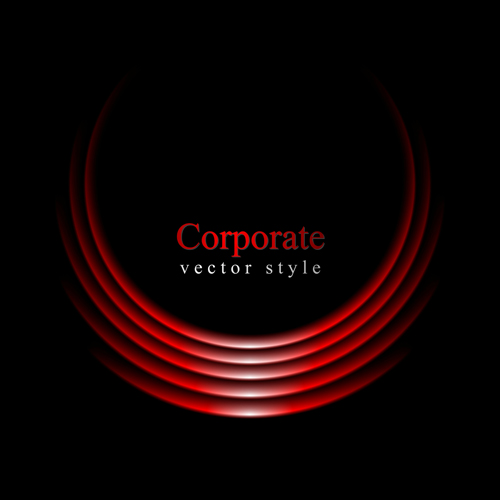 Red style corporate logo vector design Red style logo corporate   