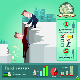 Business money infographics vector 04 infographics infographic business   