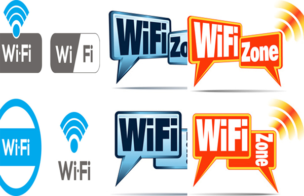 Color wifi icons vector wifi icons icon color   