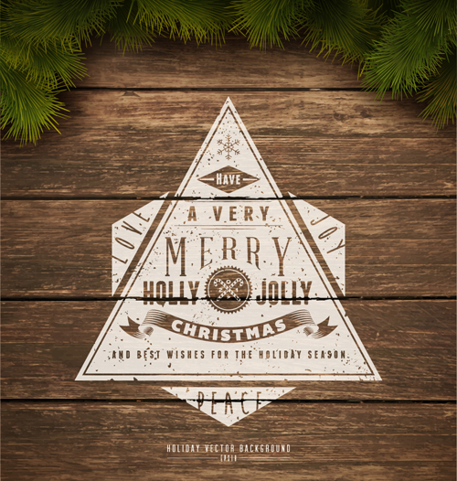 Christmas elements and vintage wooden background vector wooden wood vintage elements element christmas background vector background   