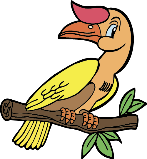 Hand drawn bird cartoon styles vector 04 hand drawn cartoon bird   