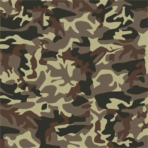 Different Camouflage pattern design vector set 03 pattern different camouflage   
