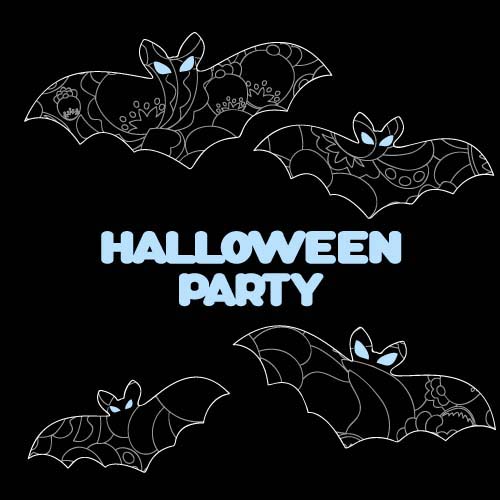 halloween party ghost illustration vector material 06 party illustration halloween ghost   