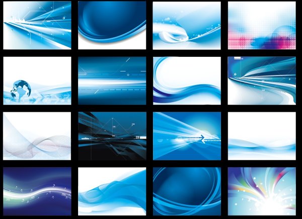 Blue Abstract cards art vector graphic 02 cards card blue abstract   