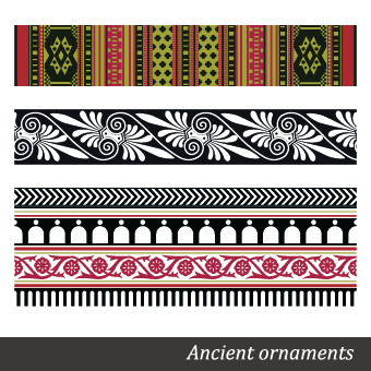 Ancient Ornament pattern vector 04 pattern vector pattern ornament ancient   
