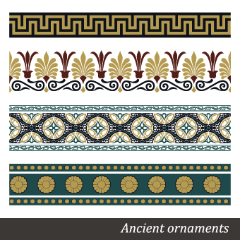 Ancient Ornament pattern vector 03 pattern vector pattern ornament ancient   