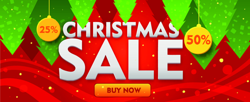 Creative 2015 Christmas sale banner design 01 sale creative christmas banner 2015   