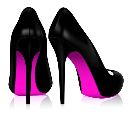 Set of Women's High 106438 womens shoes High-heeled   