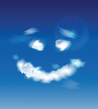 Shiny Figure cloud vector backgrounds 01 shiny figure cloud   