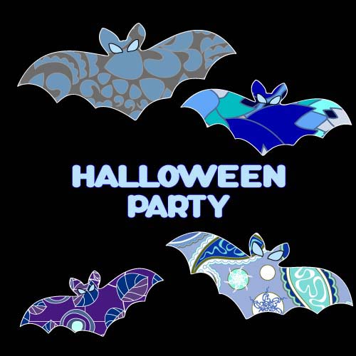 halloween party ghost illustration vector material 04 party illustration halloween ghost   